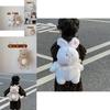 Adorable Soft Plush Bear And Bunny Backpack For Kids Lightweight School Bag