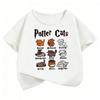 funny Cat Graphic Kids Tshirts Summer Short Sleeve Tees Cartoon Animal Boys Girls Clothes Kawaii
