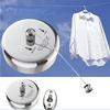 Wall-mounted Clothes Line Windproof 2.8m Adjustable Strength Nylon Durable Non-slip Drying Rack Rope Laundry