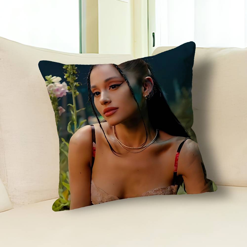 A-Ariana Sunshine G-Grande Pillow Cases for Bedroom Living Room Sofa Home Decor Polyester Cushion Cover with Zipper