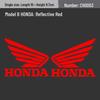 Honda Wings Motorcycle Decals - Girly Cute Laser-Modified Stickers for Electric Bikes