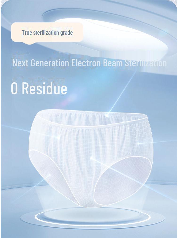 Sterilized Cotton Disposable Underwear for Men & Women - Large Size