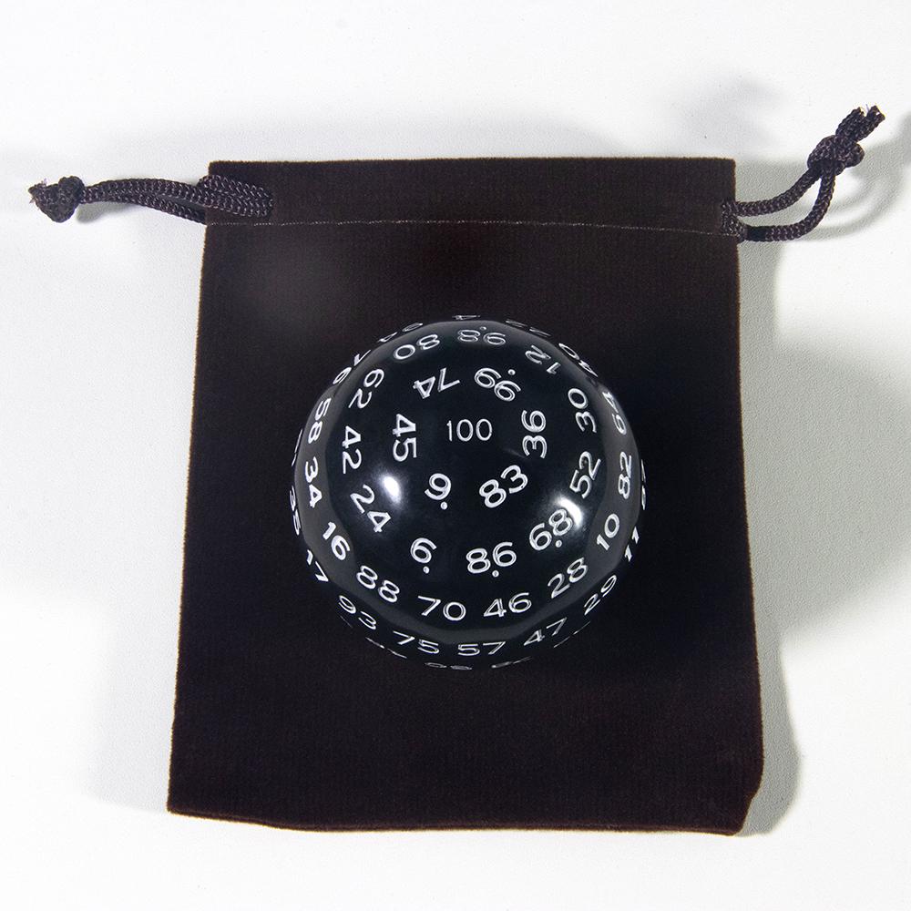 D100 Dice DND Polyhedral Dice with Bag Game for DND Role Playing Game