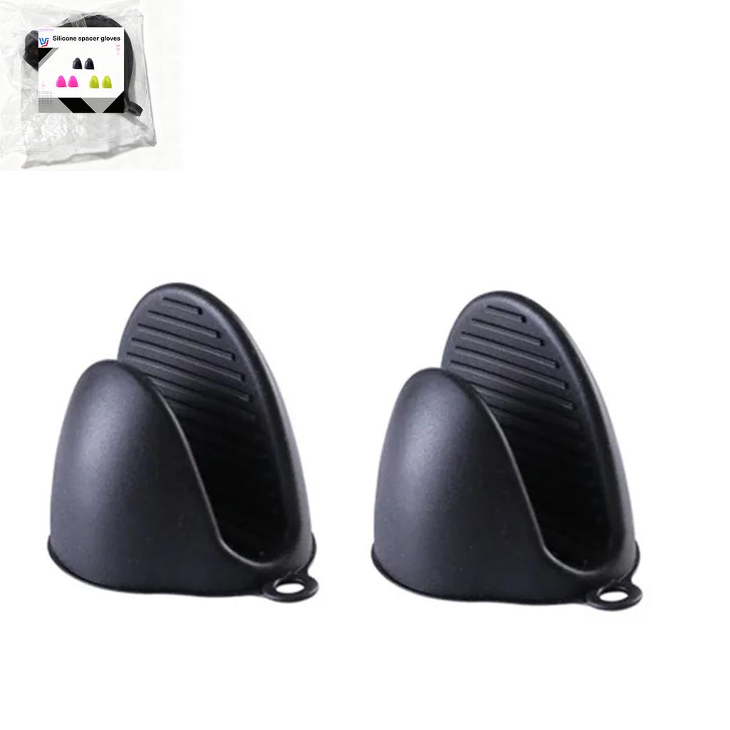 Heat Resistant Silicone Pot Holders Oven Mitts Gloves Kitchen Anti-Scald Tool for Hot Pans Plates Baking Cooking Gadgets