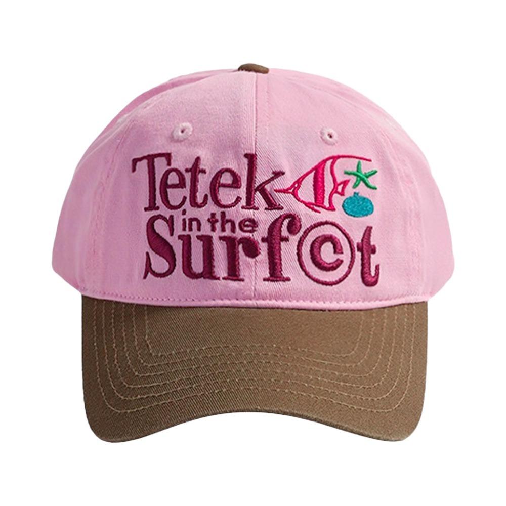 

Show Face Small Baseball Hat Letter Embroidered Duck Tongue Cap Fashion Sun Hat Unisex рожевий