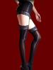 Women'S Lace Skirts Garters With Patchwork Stocking Sets High Elastic Shaping Nightclub Dance Wear 2 In 1 Tights Woman Clothing
