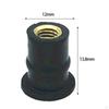 M5 Rubber Well Nut Fairing Fastener Spare Parts Assembly Motorcycle Accessories Direct Replaces