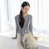 Laengsseon Ls_Tie Waist Fitted Top_3Color