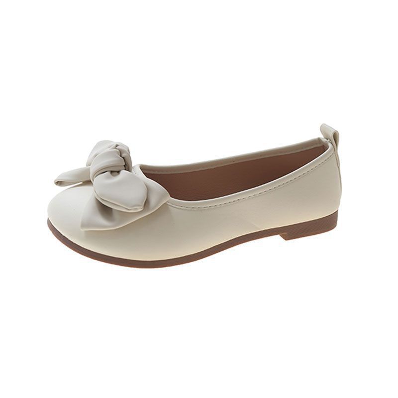 French Evening Wind Single Shoes Soft Sole 2025 Spring and Summer Thin Retro Bow Light Mouth Laden Shoes Gentle Wind Doudou Shoes