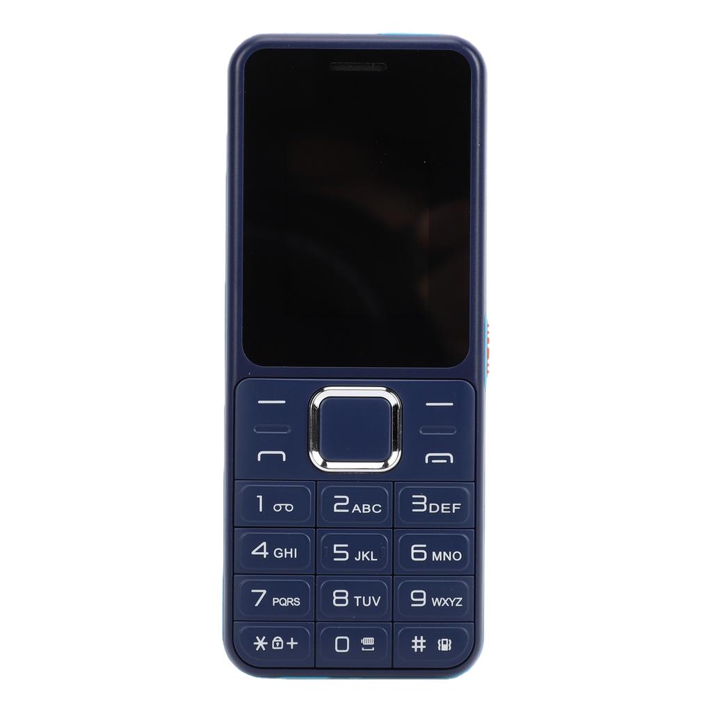 2G Cell Phone 1.8 Inch Screen 3 Card 3 Standby Large Battery Mobile Phone Support Bluetooth Camera Flashlight