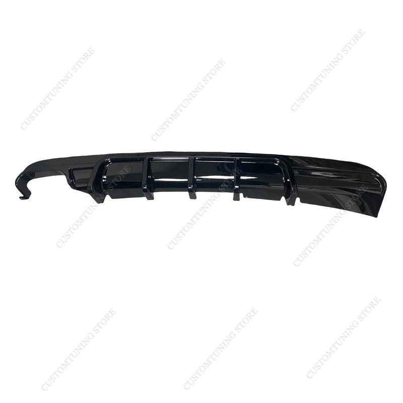 OEM Replace Gloss Black MP Style Rear Diffuser Rear Bumper Lip For Bmw E46 3 Series 4-Door Sedan/Touring M Sport 2002-2005