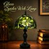 Lampe en Verre Lampe de Table Décorative pour Décoration d'Intérieur Gothique Halloween