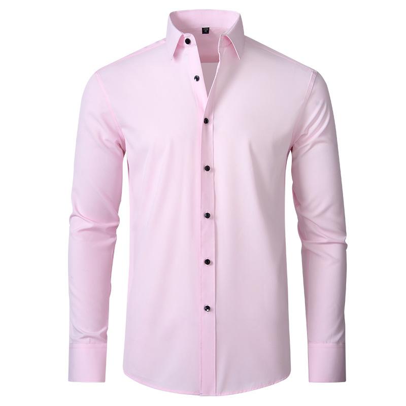 Herren Freizeithemden Falten T-Shirts Langarm Reißverschluss T-Shirts Stretch Solide Übergroße Freizeithemden Modehemden Tops