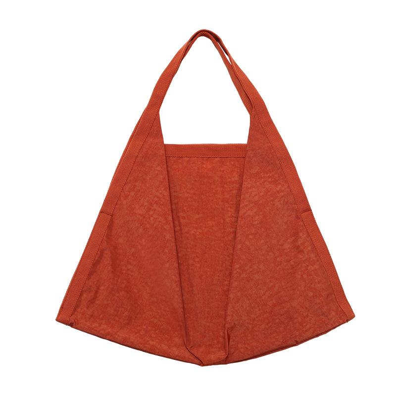 Large capacity lightweight umbrella tote bag women's niche lazy wind nylon handbag casual commuter armpit bag