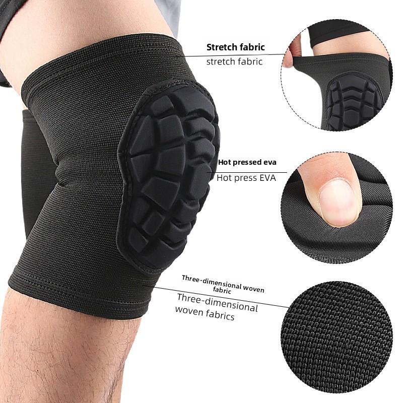 New EVA Anti-collision Knee Pads Basketball Dance Tactics Thickened Outdoor Sports Ski Wheels Scooter Riding Knee Pads