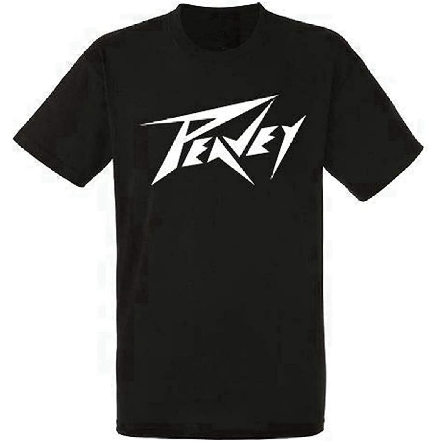 НОВЫЙ ЗАВТРА Футболка с логотипом Peavey Футболка Футболка рок-группы S разноцветный