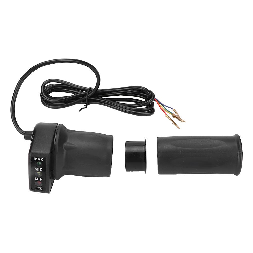 36V Half Twist Throttle with Battery Indicator for Folding Mini Electric Bikes Scooters