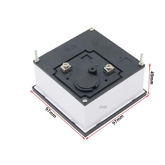 SQ-96-HZ Pointer Type AC 100/220V/380V Analog Panel Frequency Meter Tester Gauge Hertz Indicator 45-55Hz 45-65Hz 55-65Hz 96x96mm