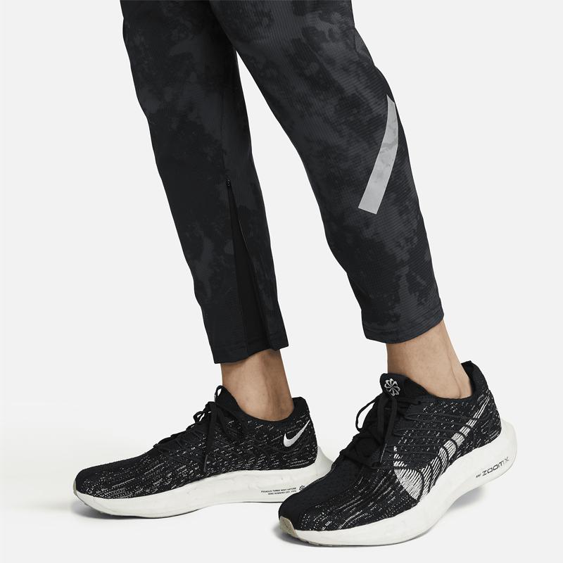 Nike Solid Color Logo Drawstring Sports Pants Men Bottoms Black DX0850-010
