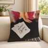 Singer SSabrina CCarpenter Cushion Cover Soft Short Plush SkinFriendly Cushion Case for MultiScene Use
