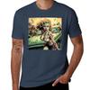 Zombie Pinup T-Shirt Simple Graphic Design T-Shirt