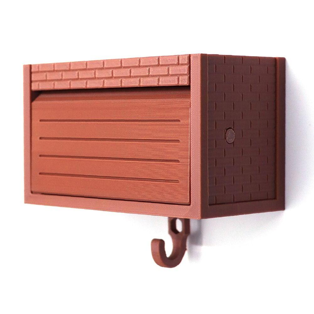 Creative Car Garage Key Holder with Opening Door Multifunctional Wall Mount Key Rack Easy Installation Space-saving