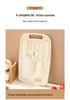 5-Piece Multi-functional Wheat Straw Cutting Board Set: Includes Kitchen Knife, Fruit Knife, Scissors, Chopping Board, Outdoor Knife.