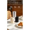 Tragbarer, versiegelter Kaffeebohnen-Aufbewahrungsbehälter, Mini-Teedose aus Aluminiumlegierung, Aufbewahrungsbox für Reisen und Outdoor