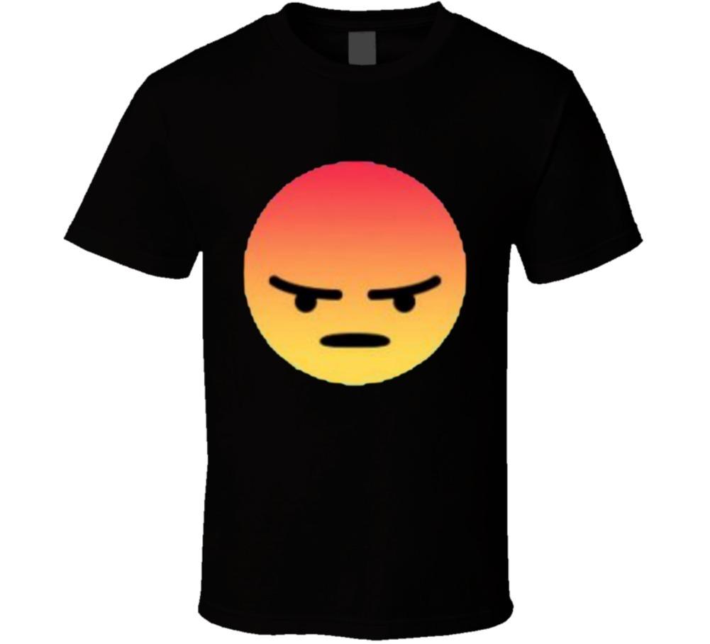 Mad Emoji Funny TShirt Cute Kids Novelty Clothing Glam New Party Unisex T-Shirt XXL
