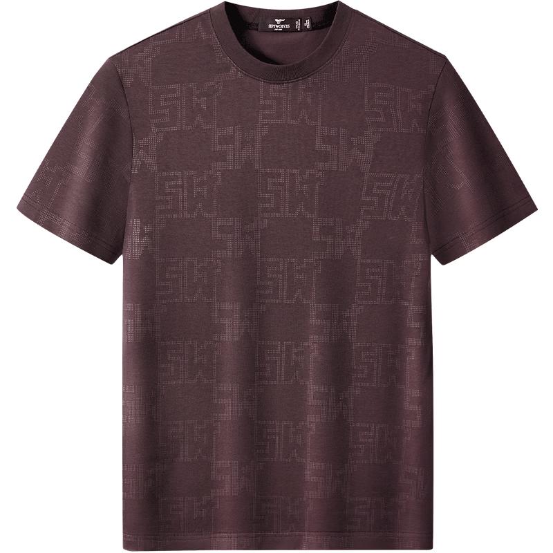 

Septwolves Men s 7A Antibacterial Cooling Printed Short-Sleeve T-Shirt 180/96A