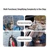 Fishing Stringer 500lbs Stainless Steel 26.2ft Fish Holder Stringer Prevent Tangling with Floater for Big Fish Outdoor