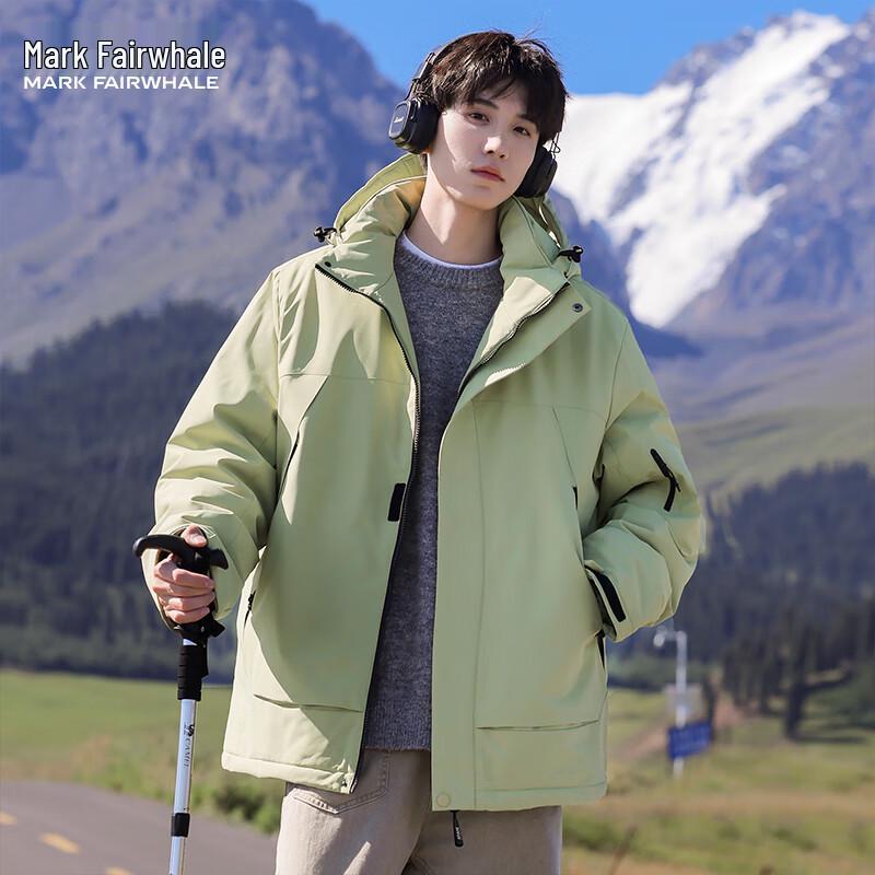 Mark Huafei Men's American Style Hooded Padded Jacket