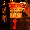 Handmade Snake Year Lantern Chinese Style Portable Luminous Lantern Projection Lantern  Kids' Gift