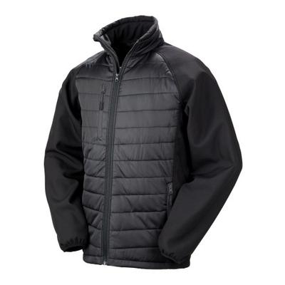 Ergebnis Echte Recycelte Herren Kompass Softshelljacke