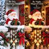 Penguin Christmas Porch Railing Lights Reindeer Christmas Figure Light  Holiday Yard