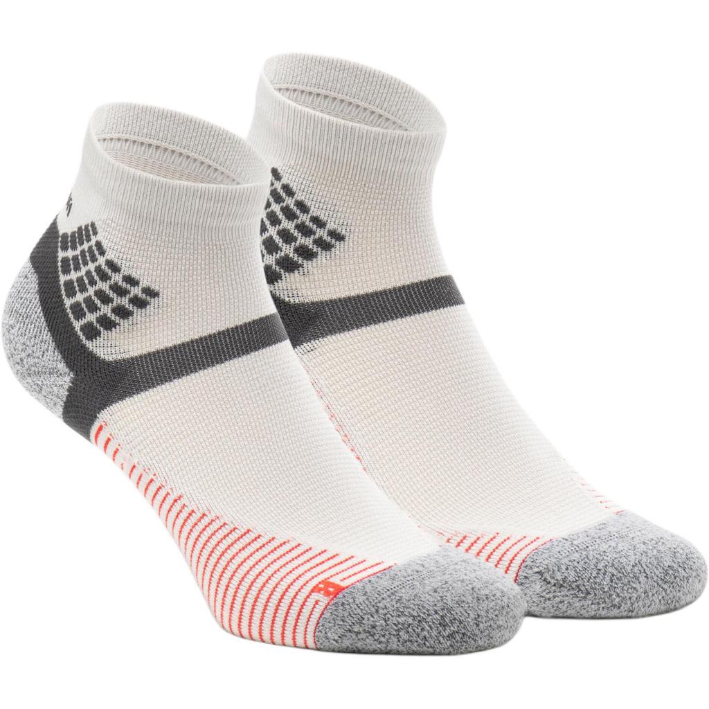 DECATHLON Mid-Leg Socks Unisex Pair Grey