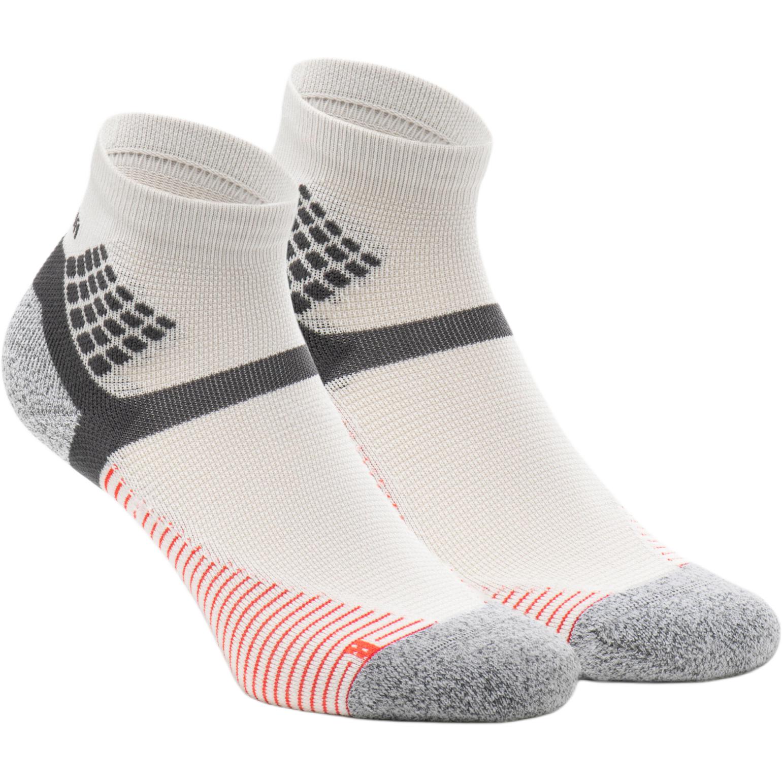 

DECATHLON Mid-Leg Socks Unisex Pair Grey 35-38