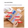 Women's Wallet Long Clutch Bag Hollow Leaf Zipper Buckle Wallet Women's Bag