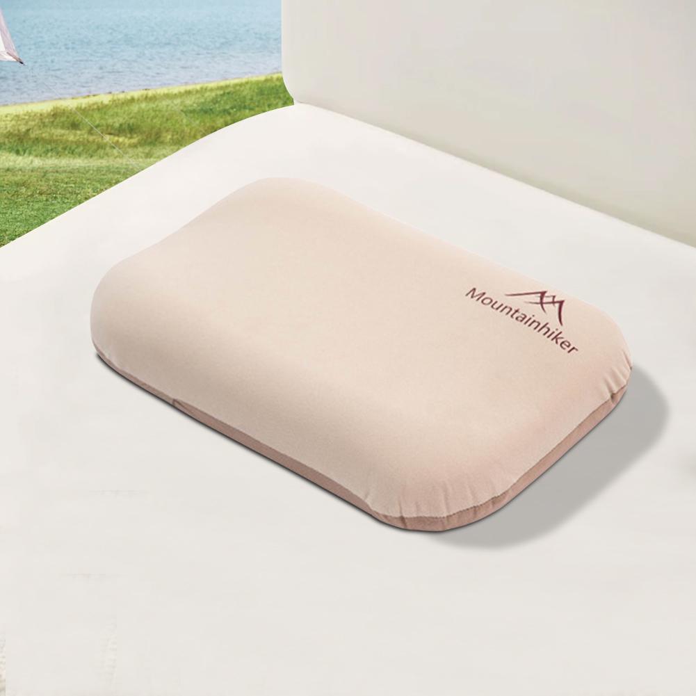 Camping Air Pillow High Rebound Compressible Travel Pillow Neck Protect Portable Self Inflating Pillow for Camping Travel Hiking