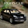 Maßstab 1/32 Porsche Cayenne Turbo Legierungsauto Diecast Modell Sound Licht Miniatur Auto Modell Dekorative Trendige Ornamente für Freund Geschenk