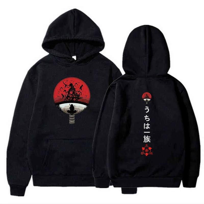 Itachi Hoodie Anime Sweatshirt Uzumaki Akatsuki Sakura Kakashi Sasuke Hinata Hyuga Harajuku Sweatshirts Men Women Clothes