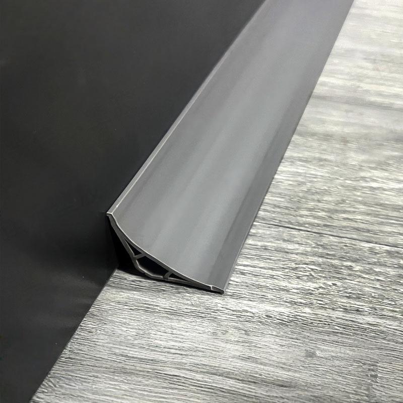 

1pc Self-adhesive Wall Corner Skirting Line Molding Ceiling Caulk Internal Strip Edge Trim Strip Home Decorative Supply 1M серый