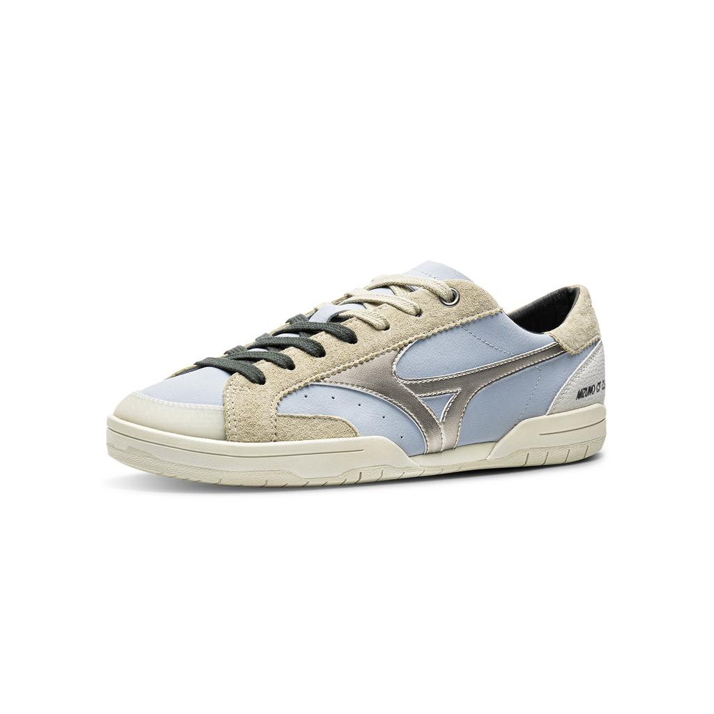 Mizuno Ct Club Retro Casual Versatile Fashion Trend Urban Commuting Comfortable Breathable Low-Top Skate Shoes Unisex Sneaker Light-Blue D1GH261011