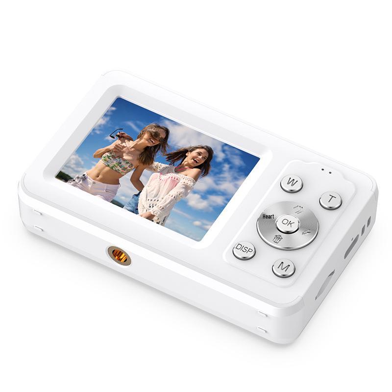 

H11 HD Retro-Style Student Camera: Portable Children s Digital Card Camera Gift белый