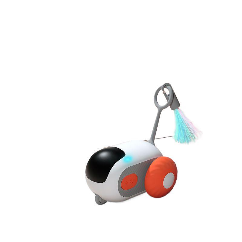 Smart Cat Racing Car Toy: Self-Entertaining Remote Control with Gravity Mouse Stick for Cats