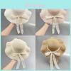 Summer Straw Wide Brim Hat With Foldable Design For Beach And Sun Protection