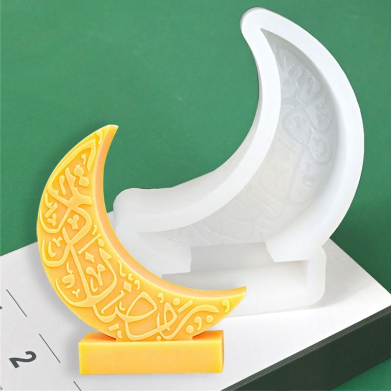 Moon Castles Epoxy Resin Mold Nonstick Fondant Chocolate Mold Table Ornament Making Tool Scented Candle Mold Enduring