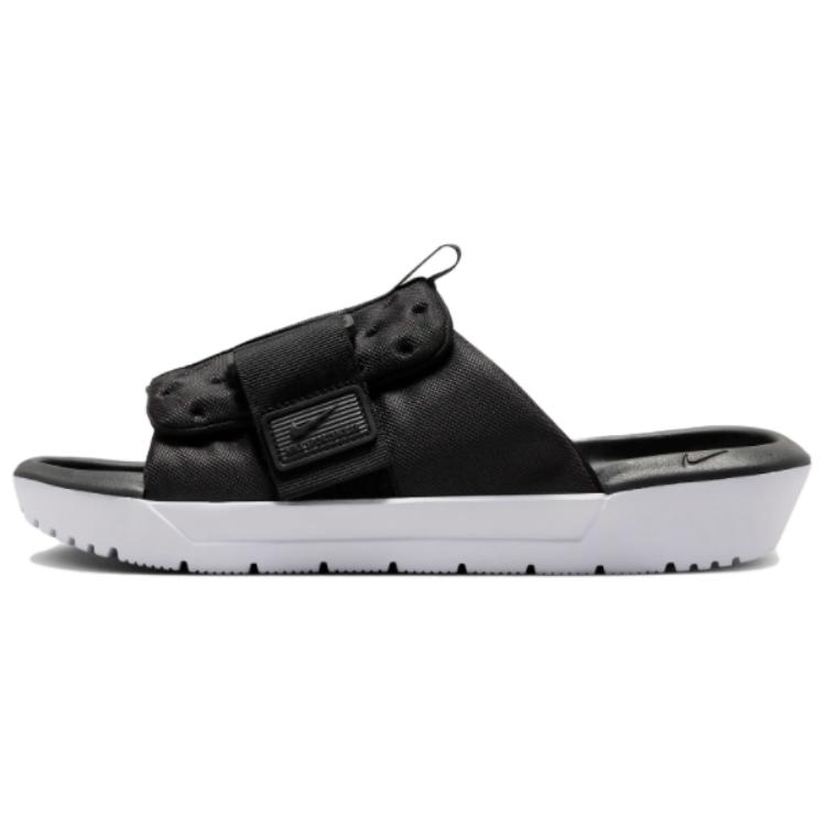 Кроссовки Nike Asuna Slide черные белые мужские FB2183-001 45