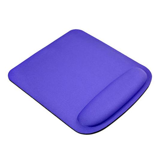 Ensfarget anti-skli komfort håndleddsstøtte Musematte Musematte for bærbar PC