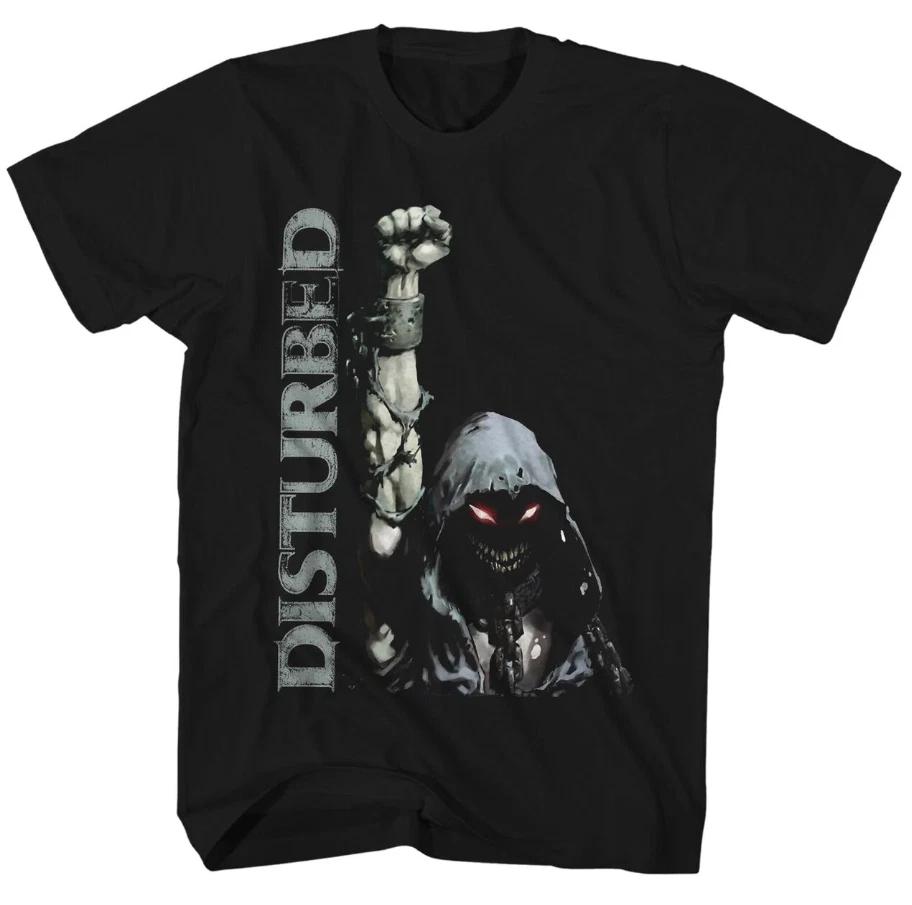 Disturbed Up Yer Fist T Shirt Men’s Rock & Roll Heavy Metal Music Band Tee Black XL